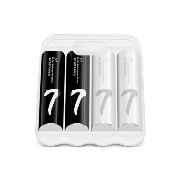 Батарейка аккумуляторная Ni-Mh ZMI, AAA, 700mAh, 1500 циклов перезарядки, 4 шт.